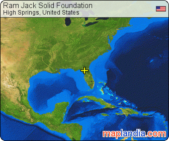 Ram Jack Solid Foundation satellite map