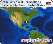 Ram Jack Solid Foundations satellite map