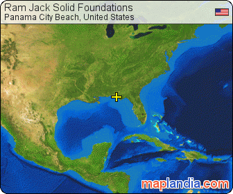 Ram Jack Solid Foundations satellite map