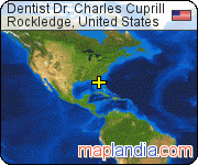 Dentist Dr. Charles Cuprill satellite map