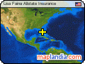 Lisa Faina Allstate Insurance satellite map