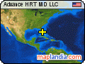 Advance HRT MD LLC satellite map