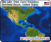 Ellie Mills State Farm Insurance satellite map