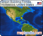 Green Building Florida satellite map