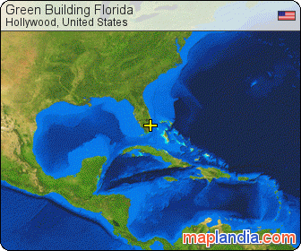 Green Building Florida satellite map