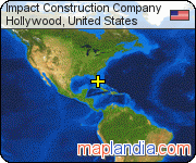 Impact Construction Company satellite map