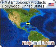 HMB Endoscopy Products satellite map