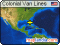 Colonial Van Lines satellite map