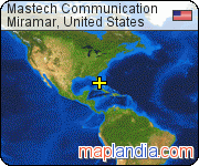 Mastech Communication satellite map