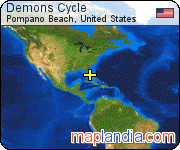 Demon’s Cycle satellite map