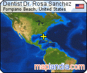 Dentist Dr. Rosa Sanchez satellite map