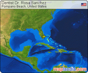 Dentist Dr. Rosa Sanchez satellite map