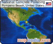 National Concrete Polishing satellite map