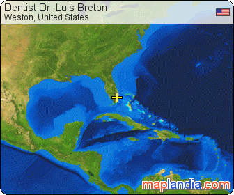 Dentist Dr. Luis Breton satellite map