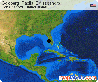 Goldberg, Racila, D’Alessandro satellite map