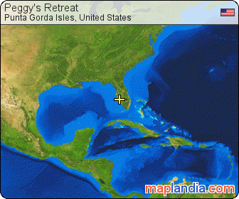 Peggy's Retreat satellite map