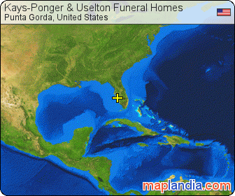 Kays-Ponger & Uselton Funeral Homes satellite map