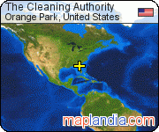The Cleaning Authority satellite map