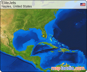 EliteJets satellite map