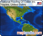 National Roofing Of Collier Inc. satellite map