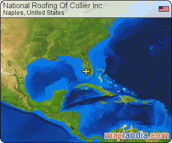 National Roofing Of Collier Inc. satellite map