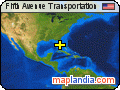 Fifth Avenue Transportation satellite map