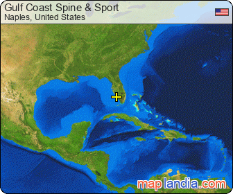 Gulf Coast Spine & Sport satellite map