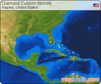 Diamond Custom Homes satellite map