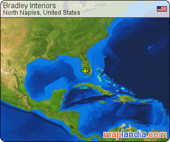 Bradley Interiors satellite map