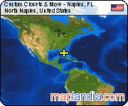 Custom Closets & More - Naples, FL satellite map