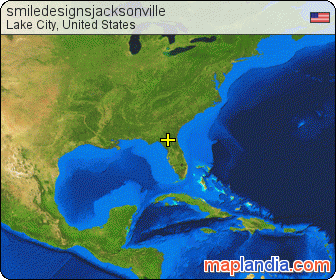smiledesignsjacksonville satellite map
