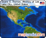 Duane E. Thomas, Attorney at Law satellite map