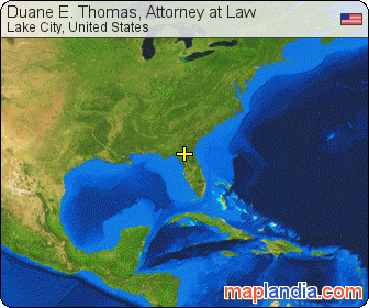 Duane E. Thomas, Attorney at Law satellite map