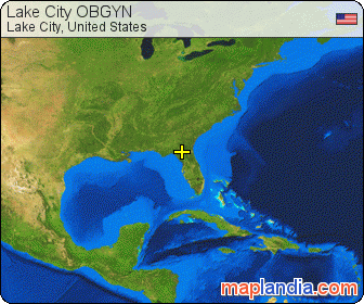 Lake City OBGYN satellite map