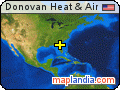 Donovan Heat & Air satellite map
