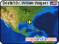 Dentist Dr. William Wagner satellite map