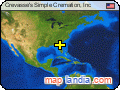 Crevasse's Simple Cremation, Inc satellite map