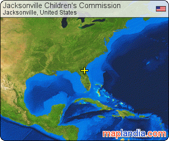 Jacksonville Children's Commission satellite map