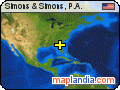 Simons & Simons, P.A. satellite map
