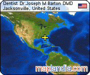 Dentist Dr.Joseph M Barton DMD satellite map