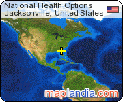 National Health Options satellite map