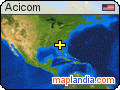 Acicom's map homepage