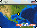 Brad's map homepage