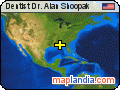 Dentist Dr. Alan Shoopak satellite map