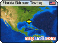Florida Skincare Testing satellite map