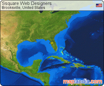 Ssquare Web Designers satellite map
