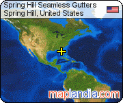 Spring Hill Seamless Gutters satellite map