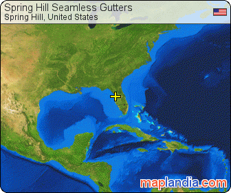 Spring Hill Seamless Gutters satellite map
