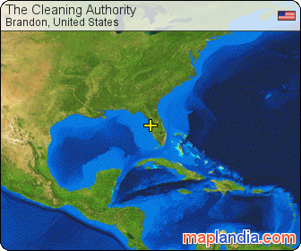 The Cleaning Authority satellite map