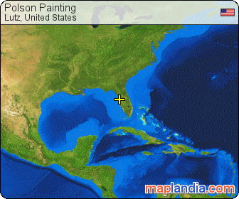 Polson Painting satellite map